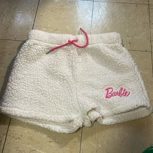 Barbie Forever 21 fuzzy shorts. Size Small woman